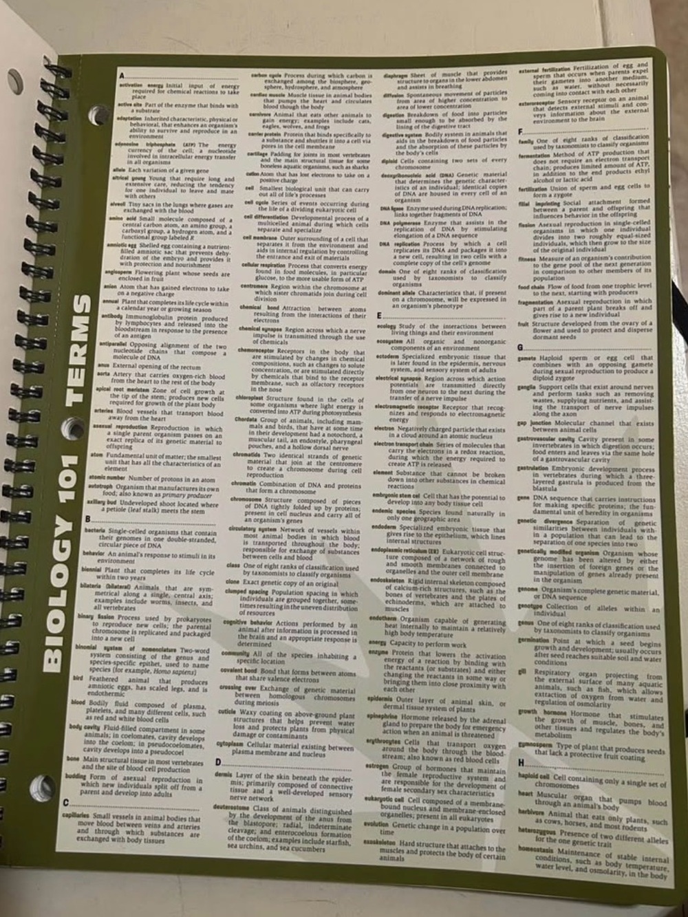 SparkNotes 101 Biology Notebook - - Picture 2 of 3